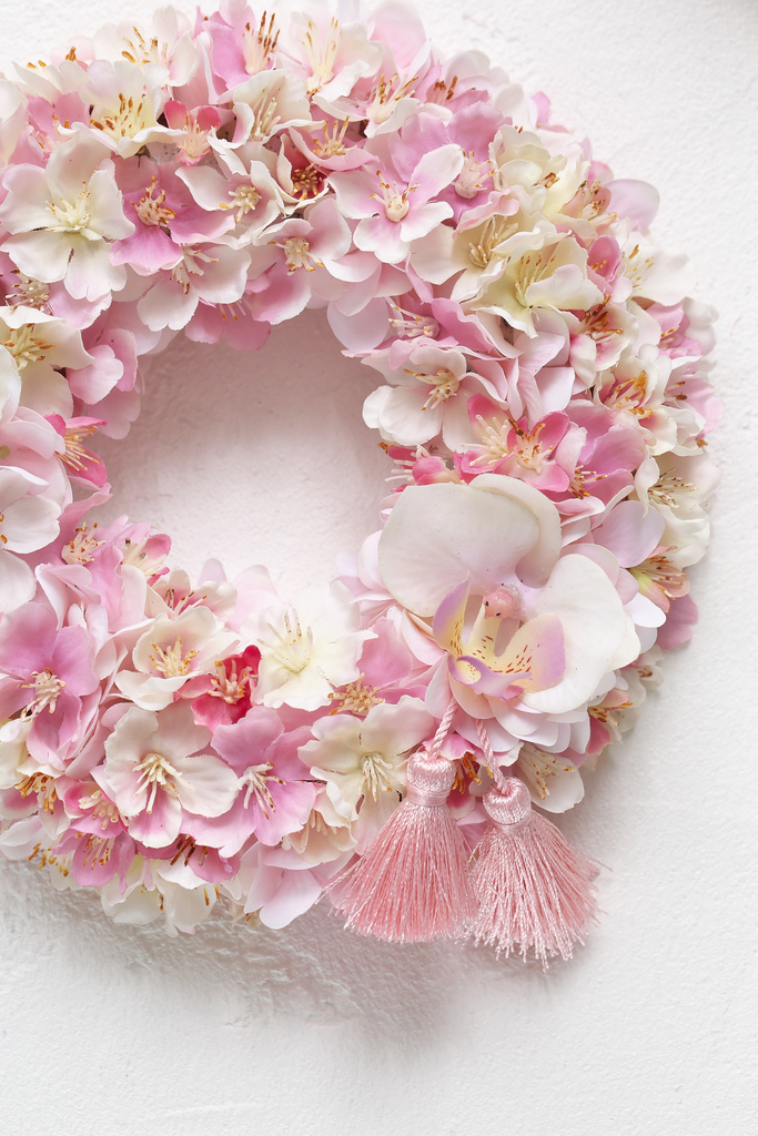 満開の桜リース 20cm | el flowers online shop